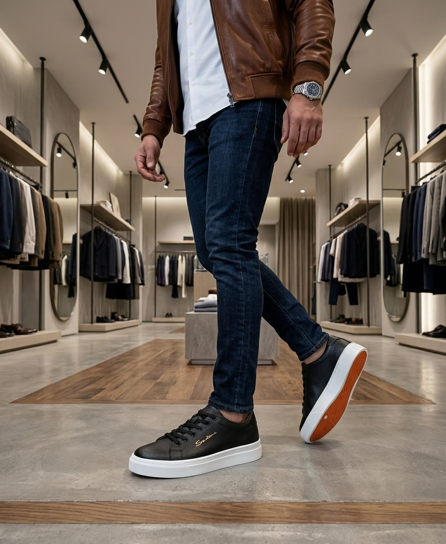 chaussure santoni homme