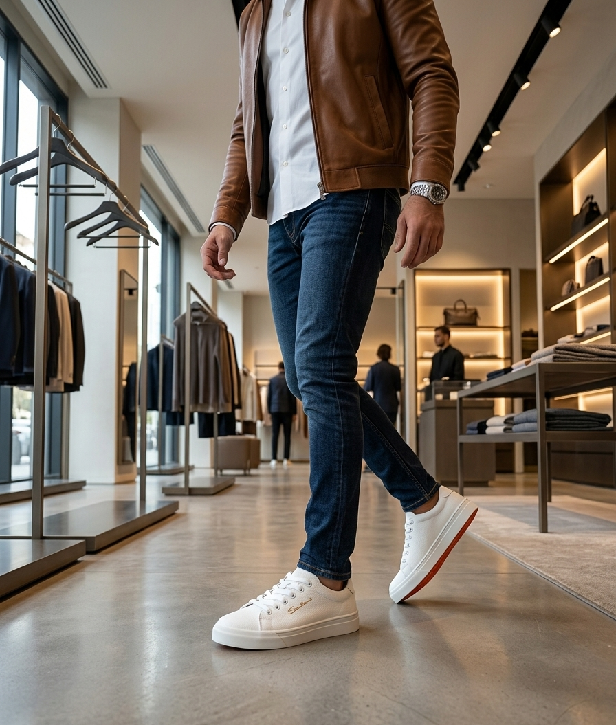 chaussure santoni homme