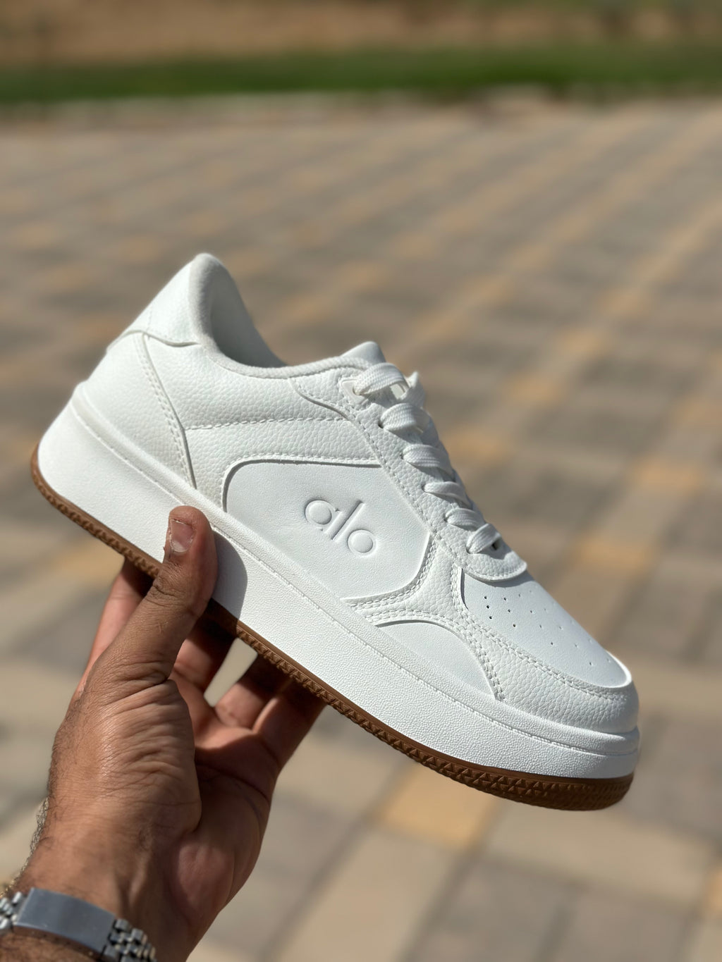 Baskets Alo blanche