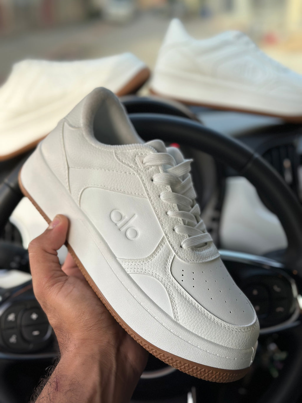 Baskets Alo blanche