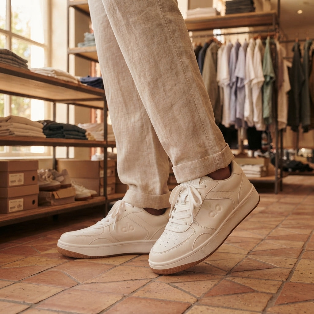 Baskets Alo blanche